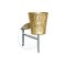 Besa Lighting Nico 4 Mini Sconce, Stone Gold Foil, Chrome Finish, 1x5W LED 1SW-5125GF-LED-CR - alternate 1